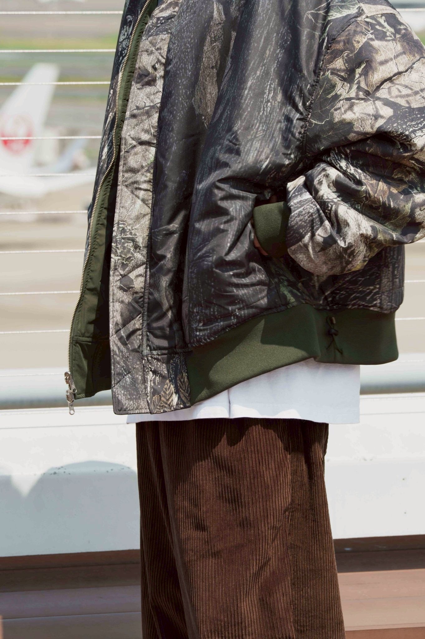 GET FLIGHT HOT JACKET  (khaki)