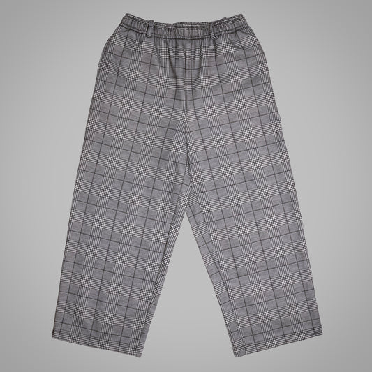 TENHALF SWEAT (glen check)