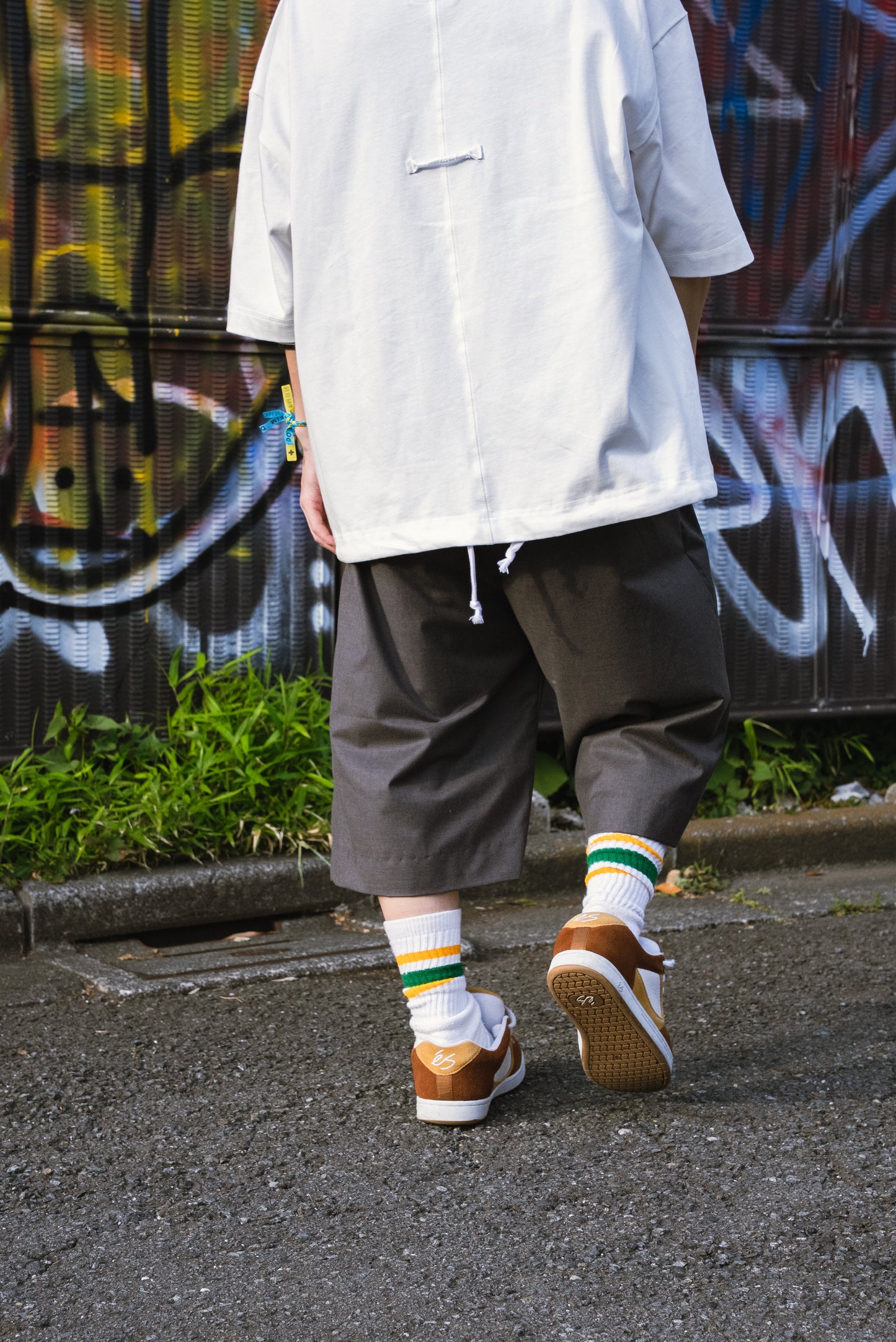B.B SHORT PANTS (gray)