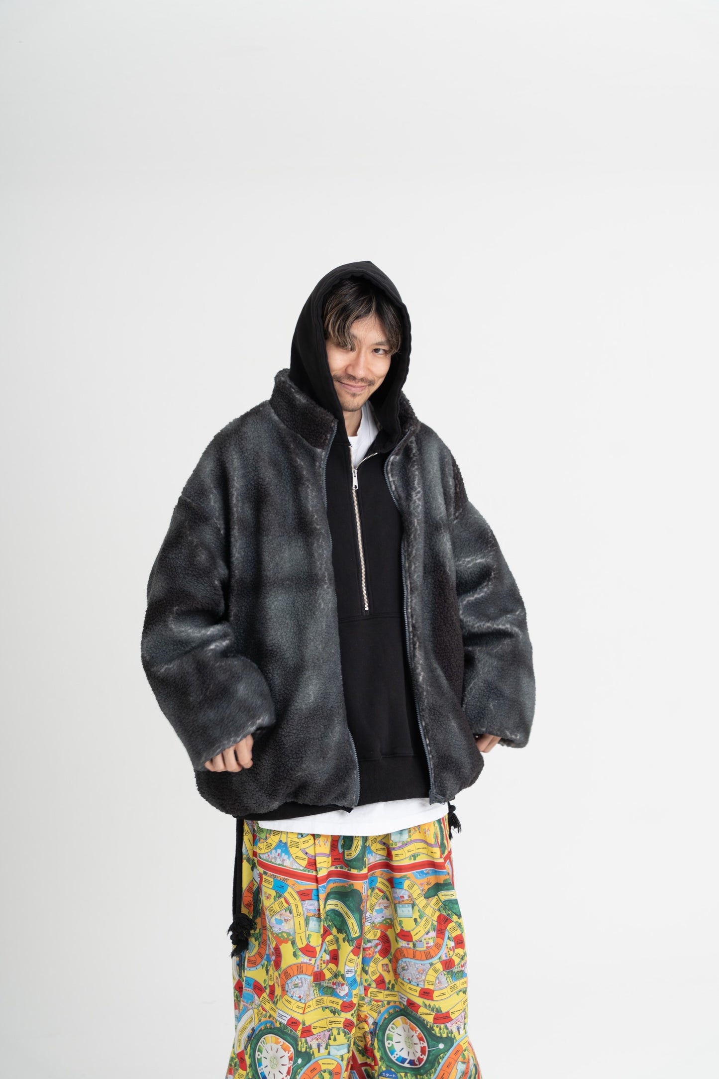 GARA FLEECE (black)