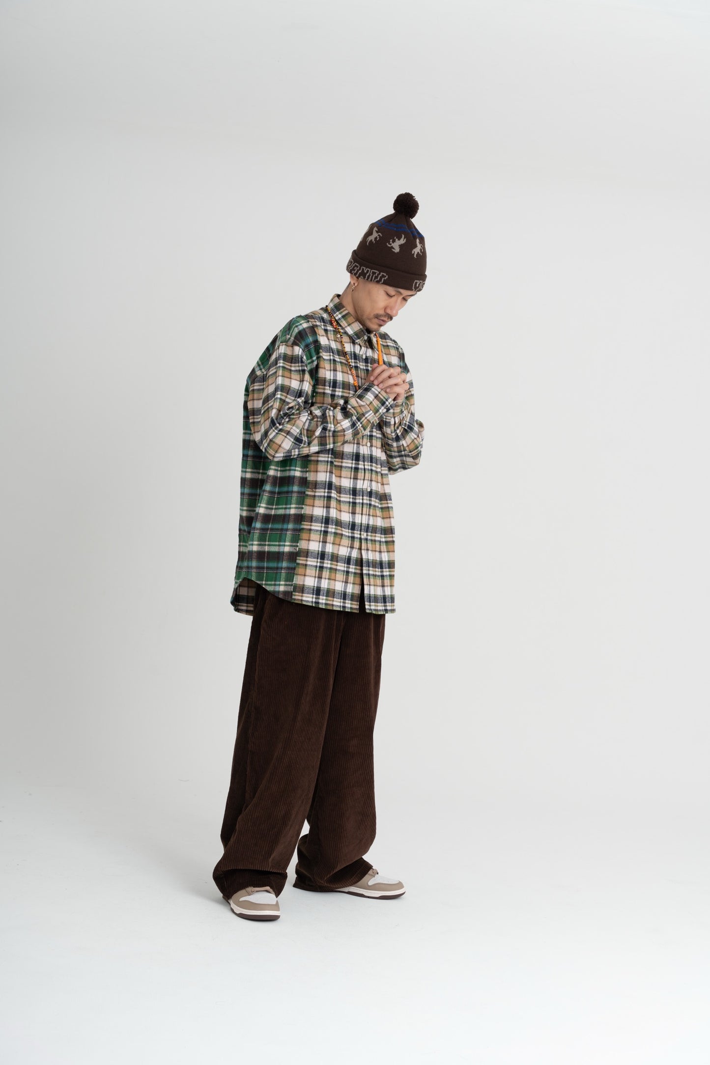 NEL DOCKING SHIRT (green check)