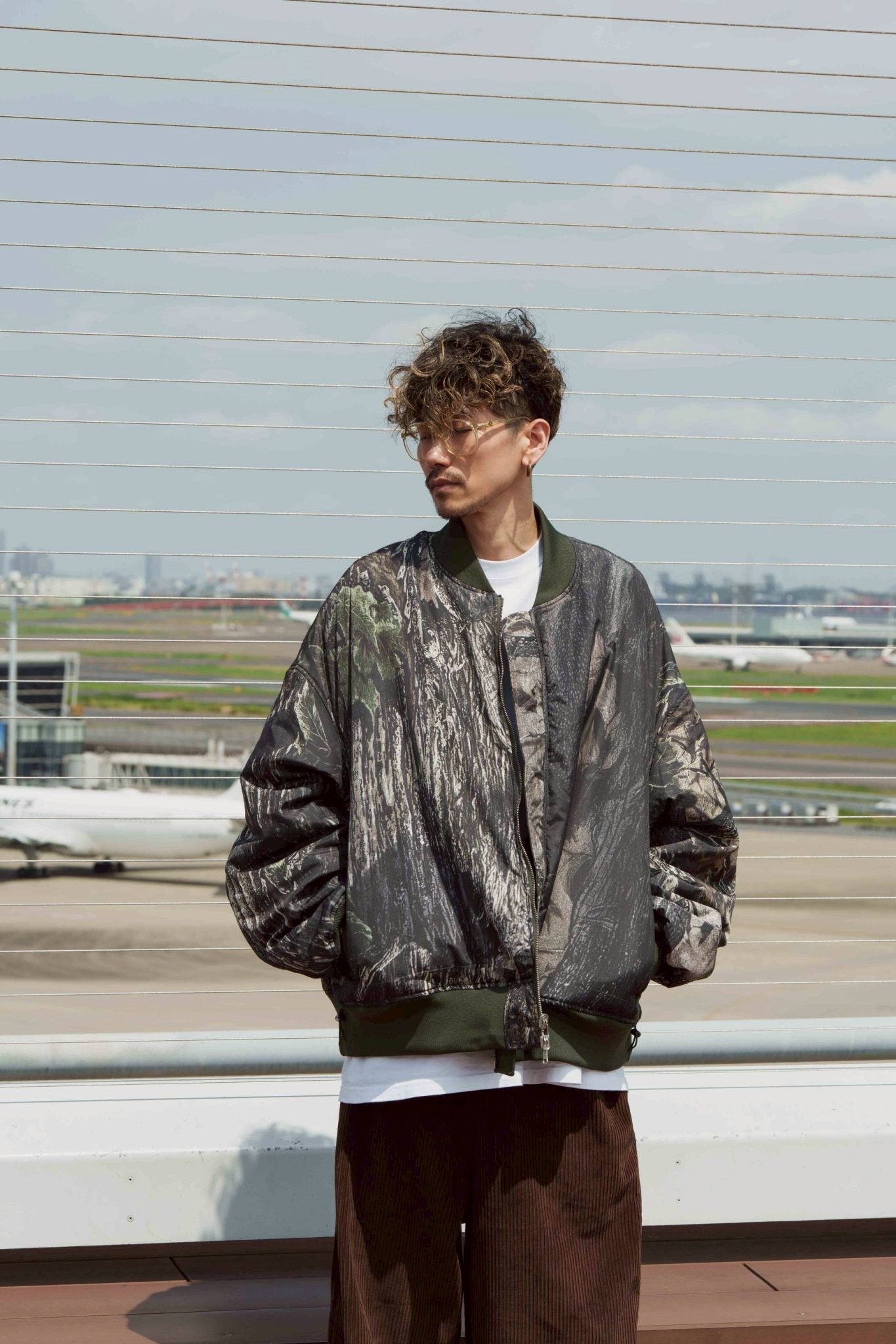 GET FLIGHT HOT JACKET  (khaki)
