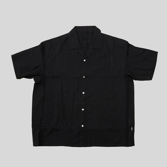 OPEN COLLOR SHIRT (black)