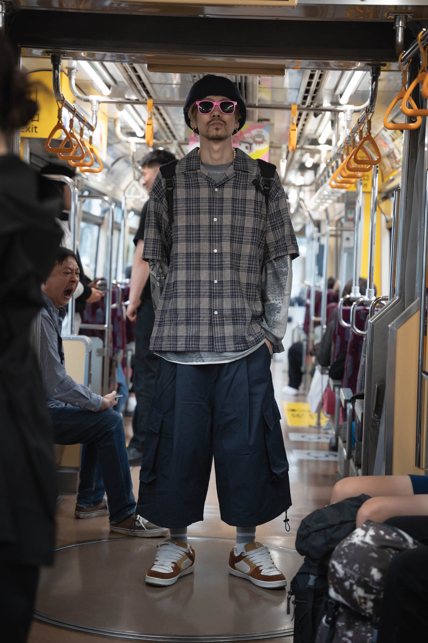 CARGO SHORT PANTS (navy)