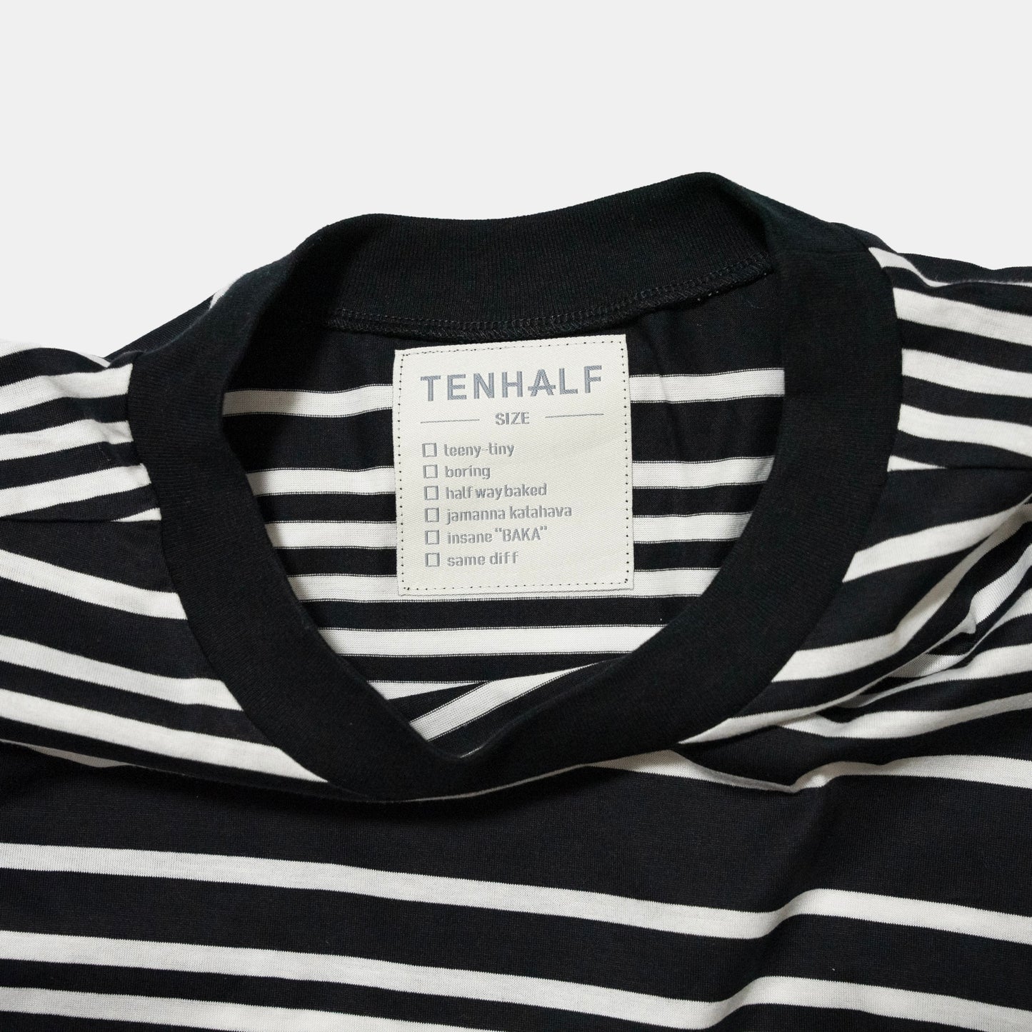 TENHALF border-T(black)