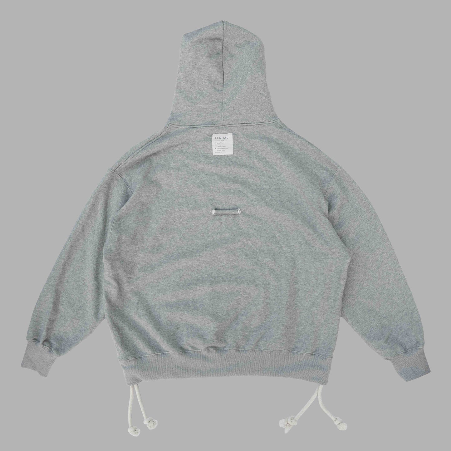 HALF ZIPPER HOODIE  (gray)