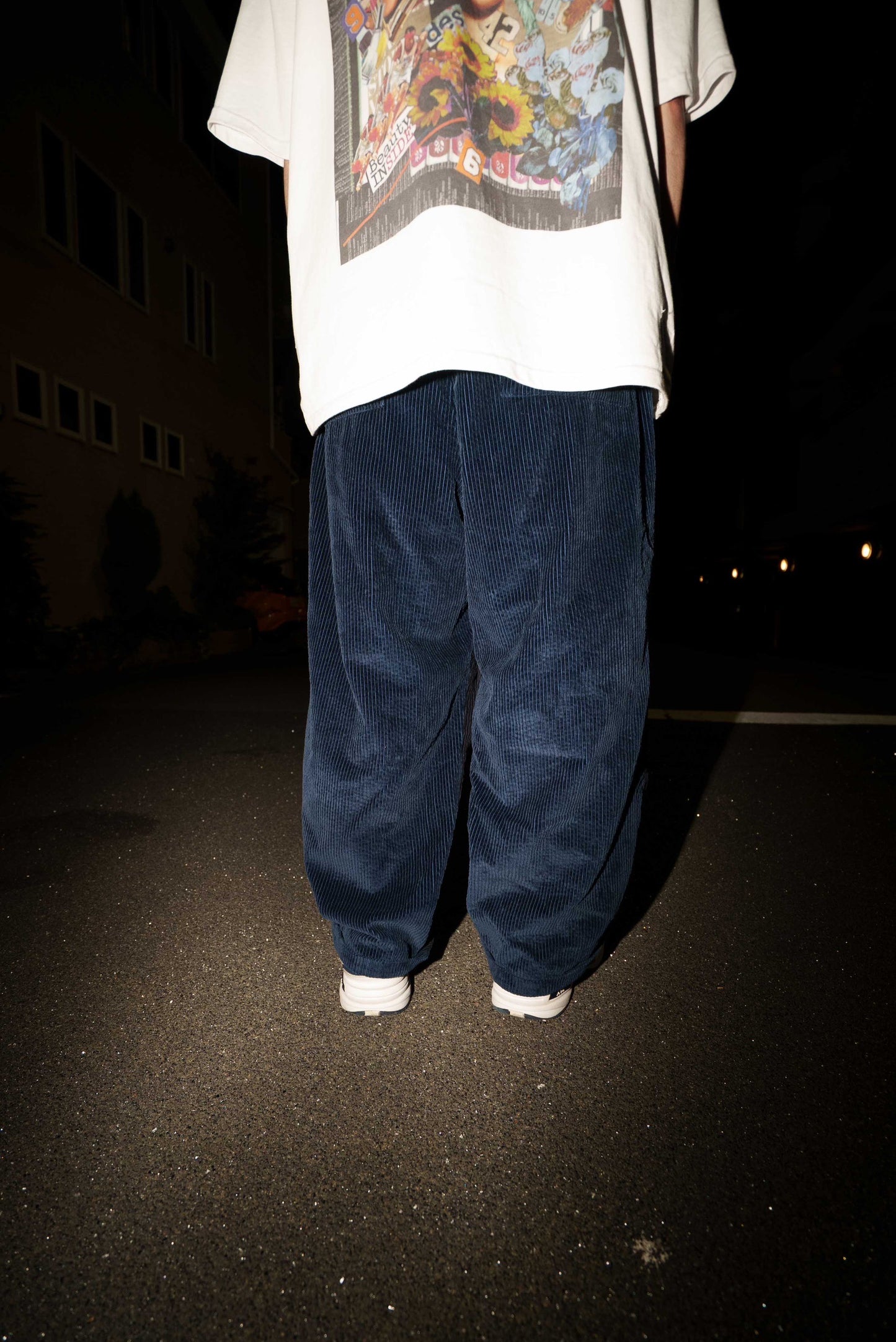 2FACE CORDE DU ROI  (navy)