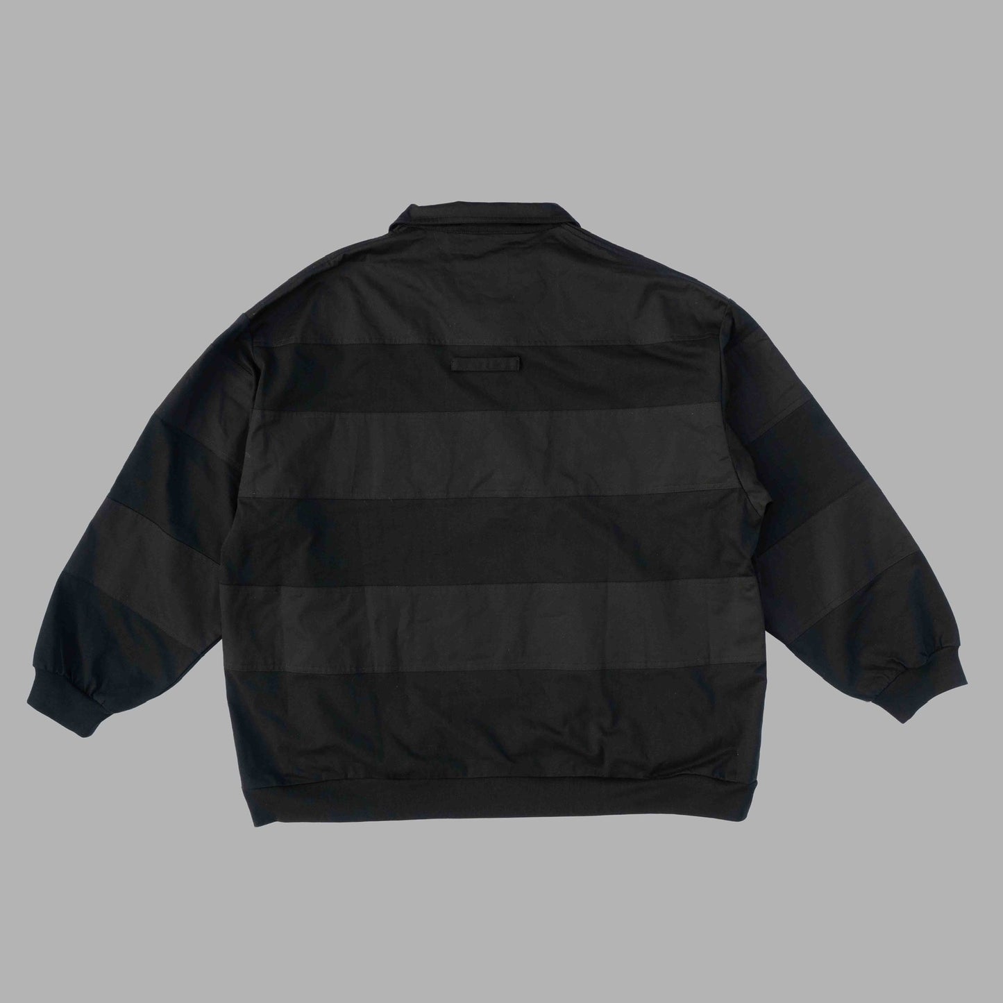 HALF ZIP BORDER  (black)