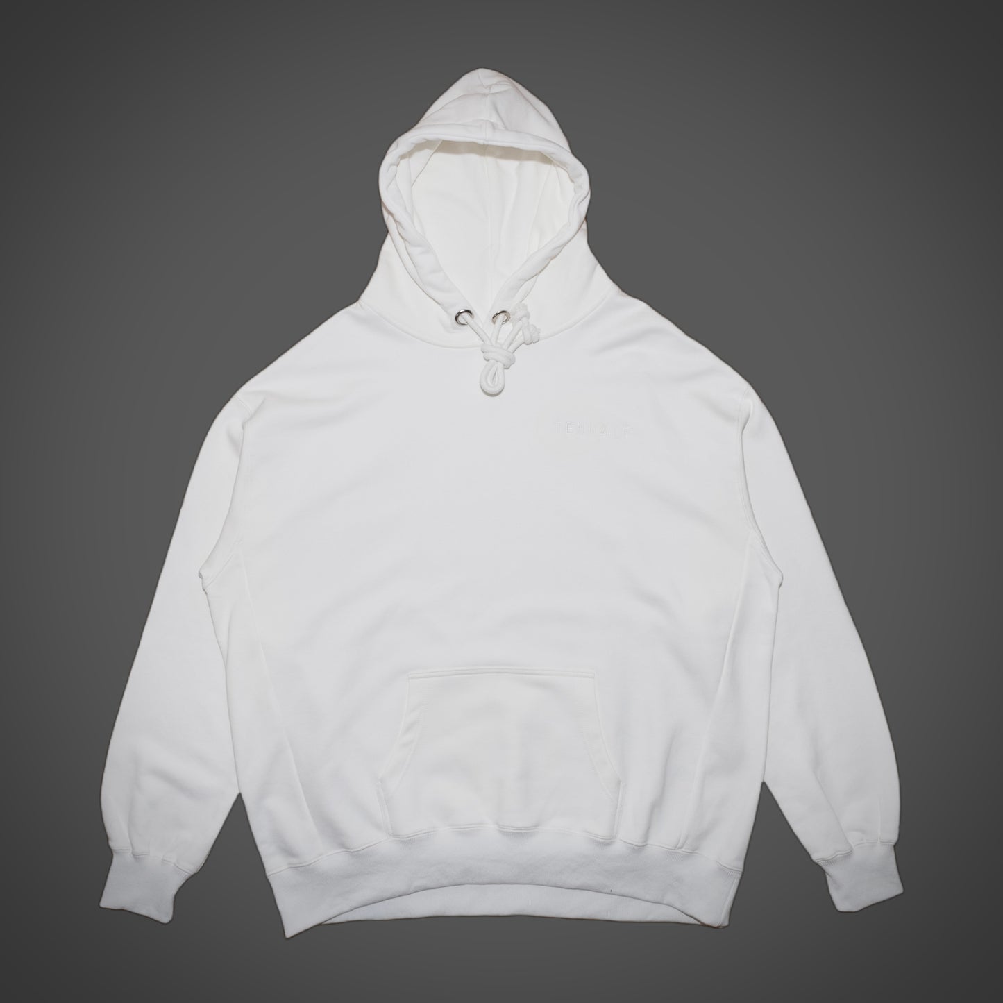 SUPER HOODIE （white）