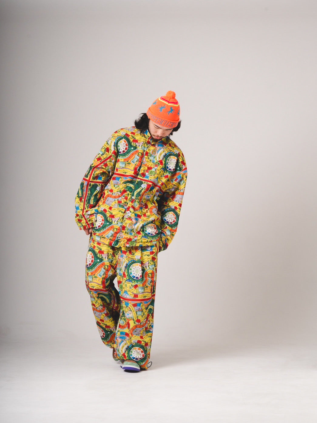 THE GAME OF LIFE PANTS  (purple)
