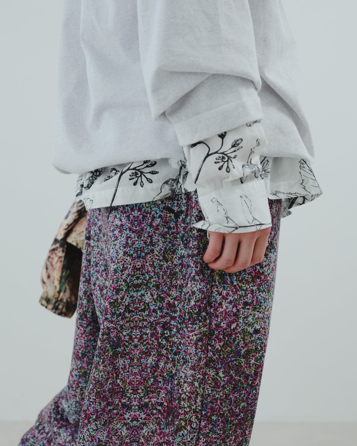 TENHALF SWEAT (cherry)