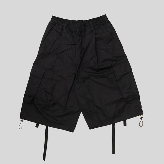 CARGO SHORT PANTS (black)