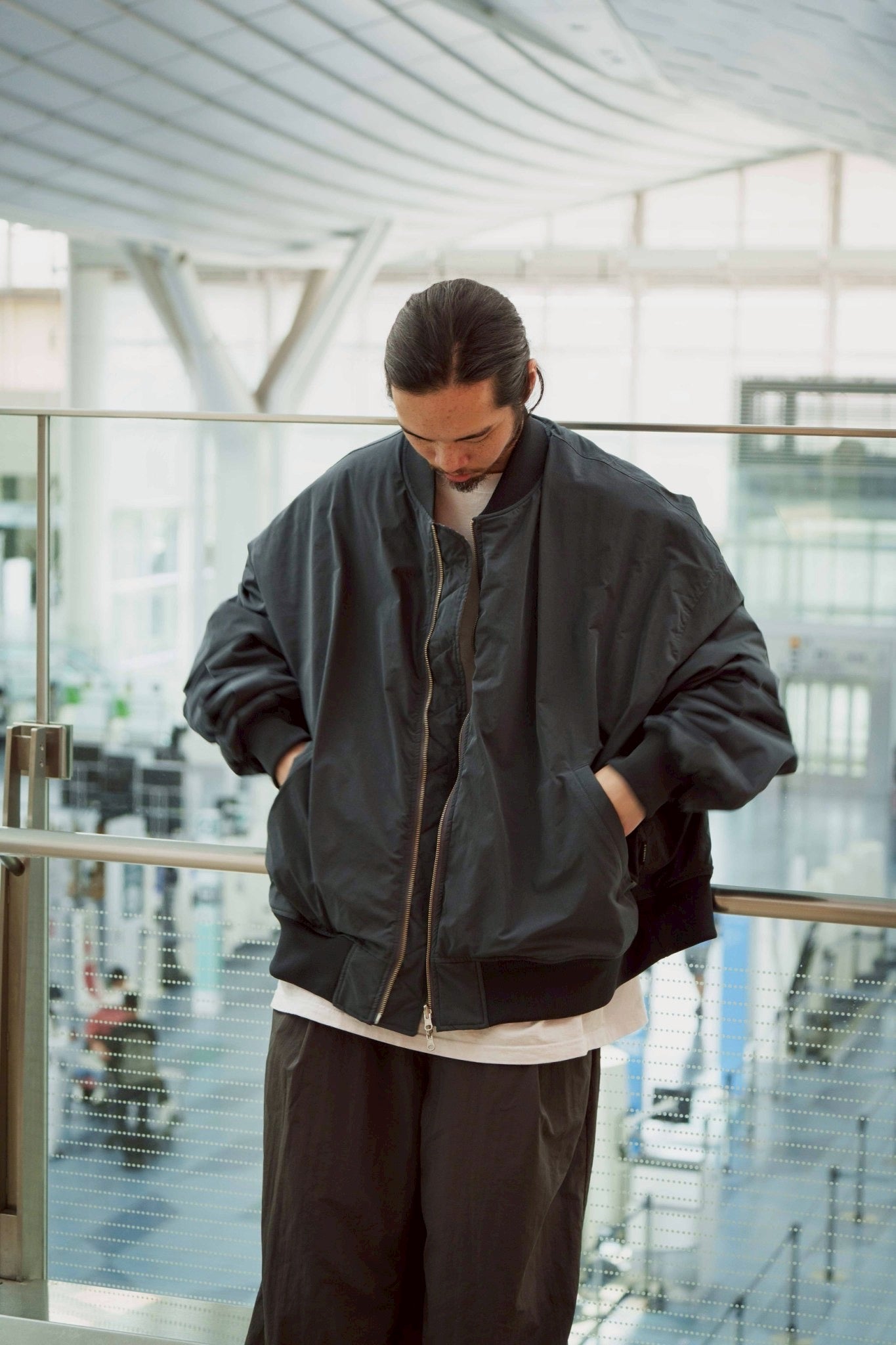 GET FLIGHT HOT JACKET (black) – TENHALF