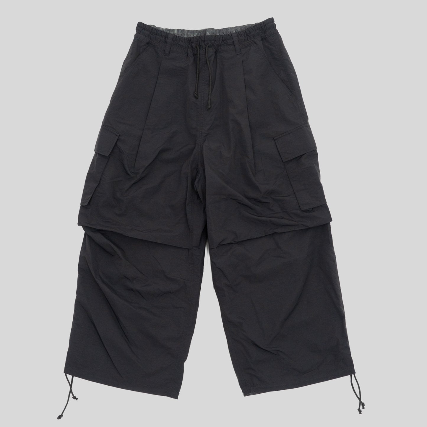 REVERSIBLE CARGO PANTS (black)