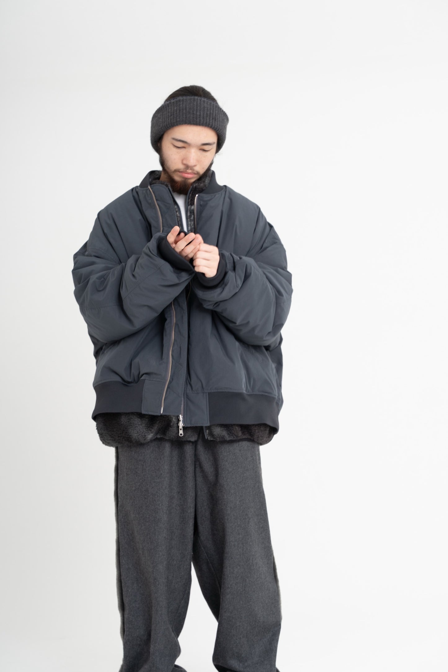 FUR FUR FUR PANTS (gray)